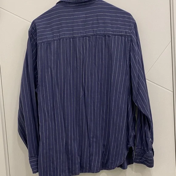 Aerie Navy Striped Top - Picture 7 of 8